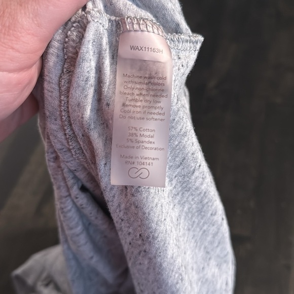 Calia Gray Heathered There Are No Limits Activewear Tank Size Medium - Picture 4 of 7